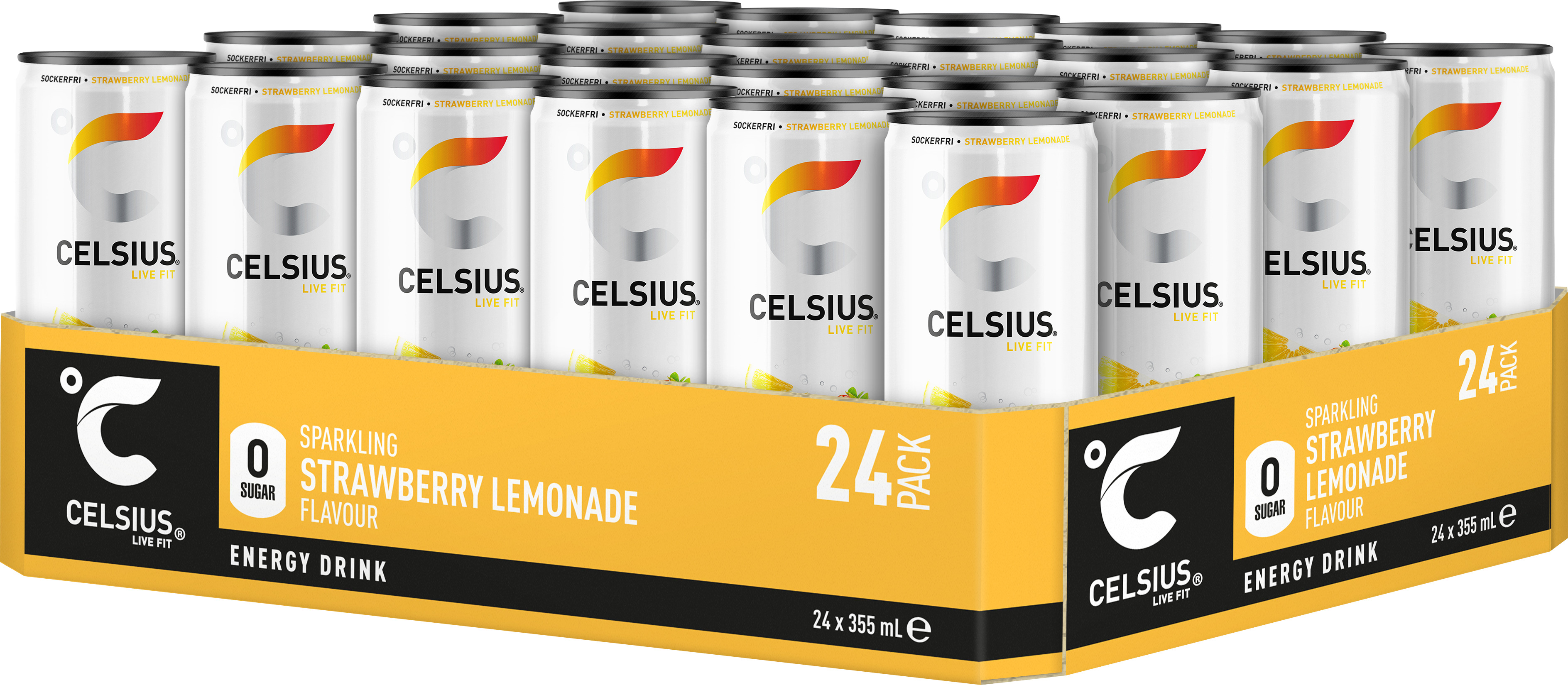 Celsius strawberry lemonade BRK