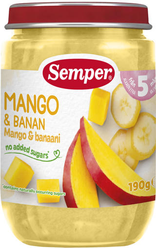 Mango & Banan 5 Mån