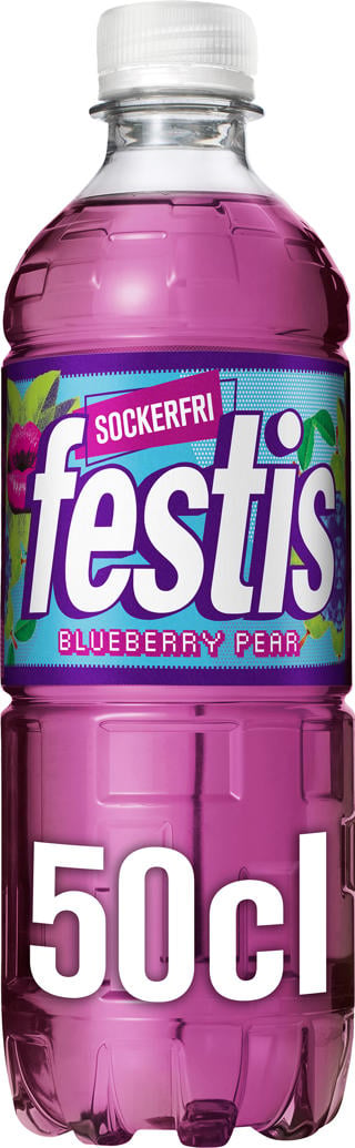 Festis Blueberry Pear Sockerfri PET