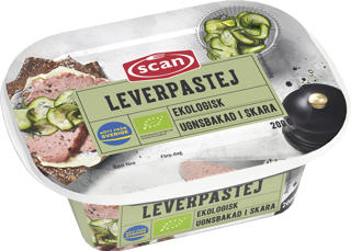 Leverpastej Ugnsbakad Brebar EKO Sverige