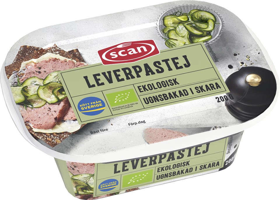 Leverpastej ugnsbakad bredbar EKO SE