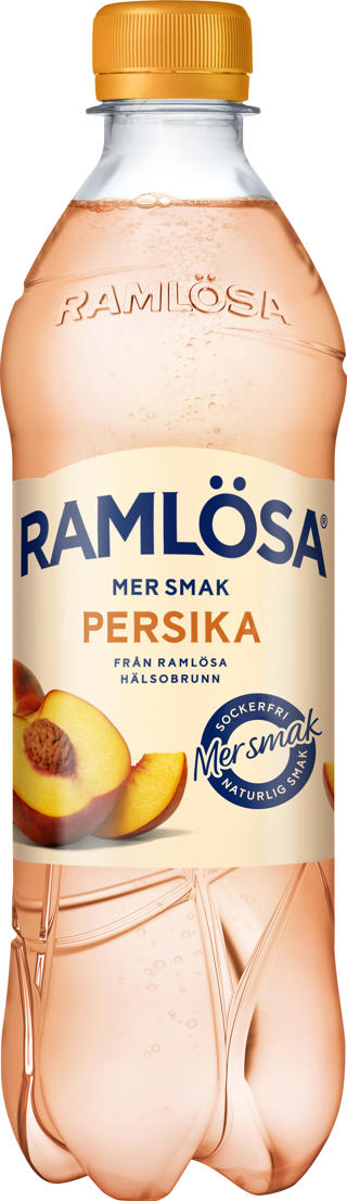 Ramlösa Mer Smak Persika PET
