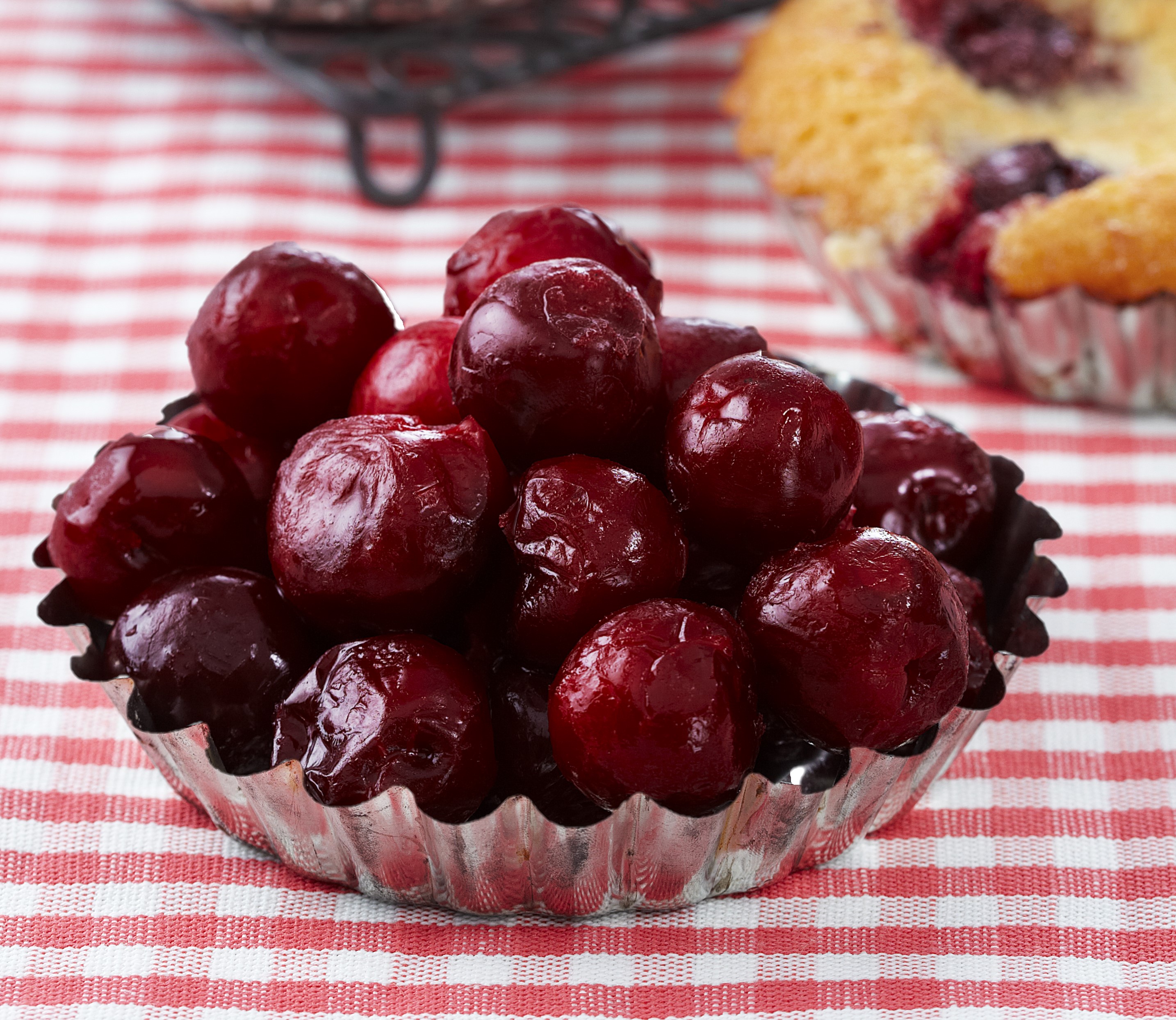 Körsbär urkärnade