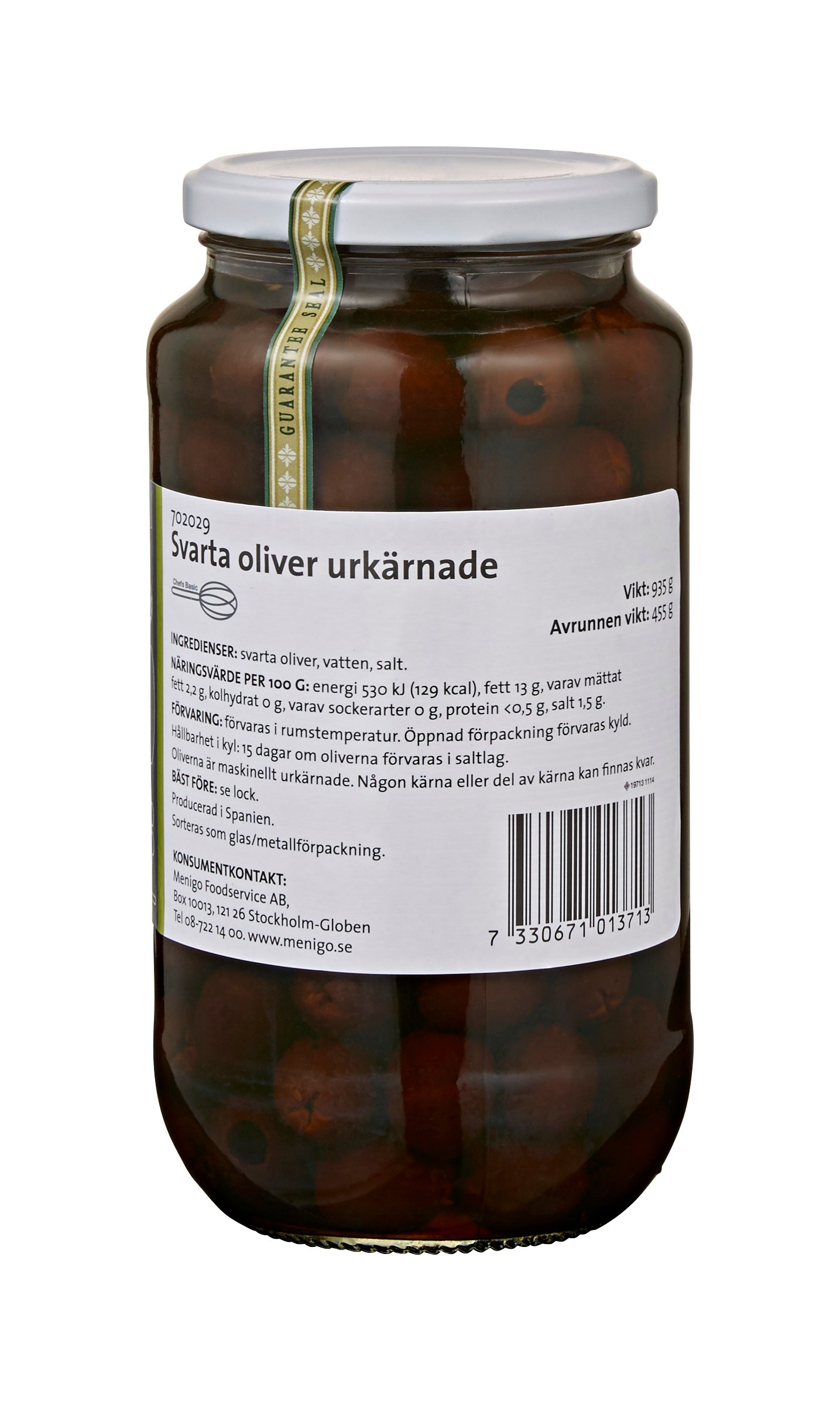 Oliver Svarta utan Kärnor