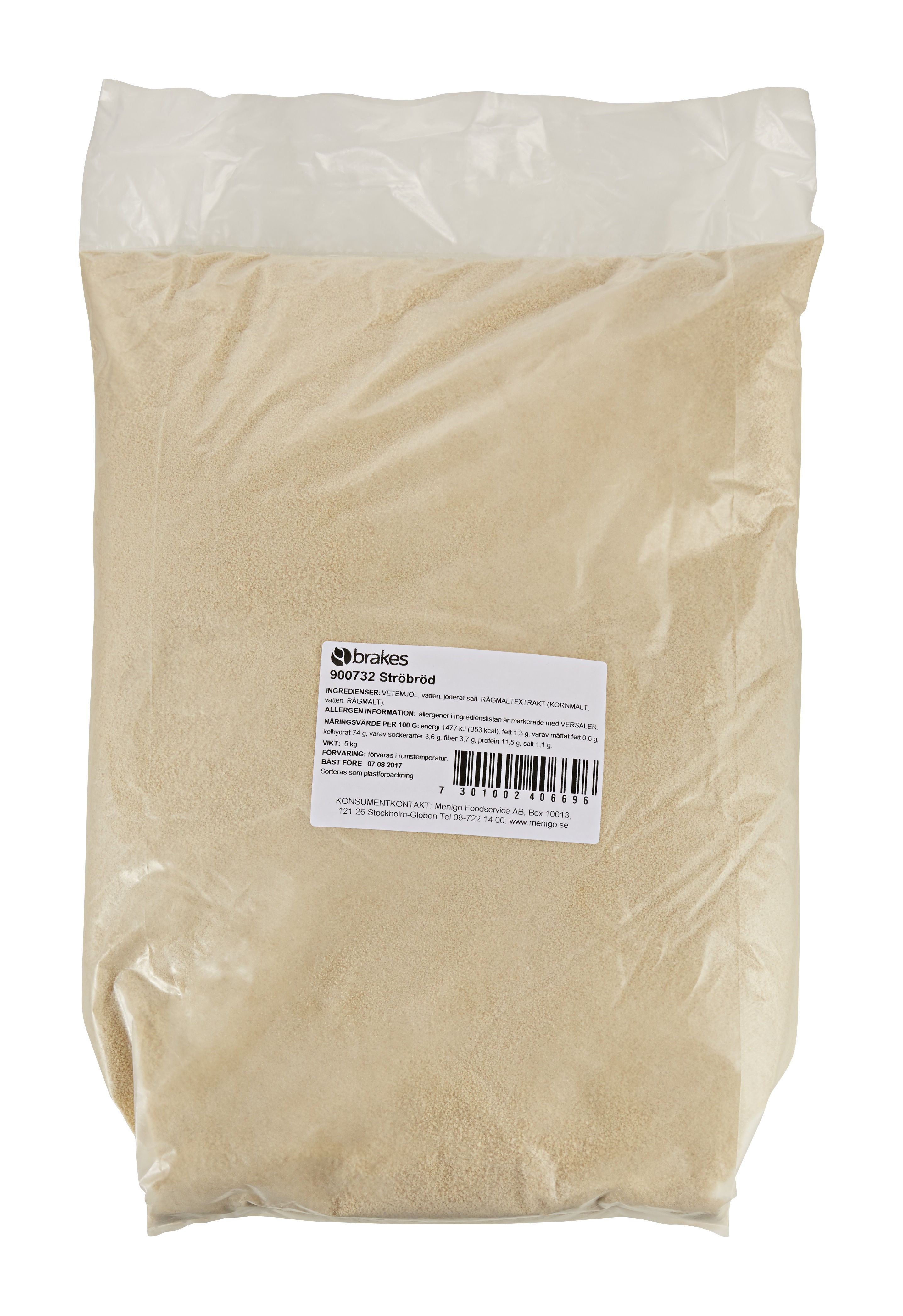 Ströbröd Osötat Laktosfri