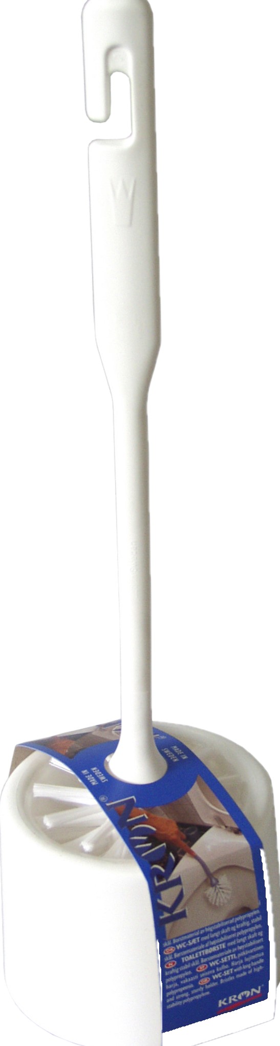 WC-borste plast vit 41cm