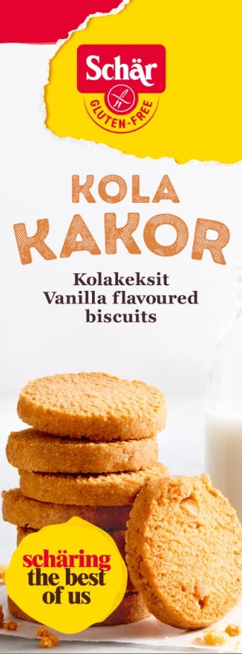 Kolakakor Glutenfri