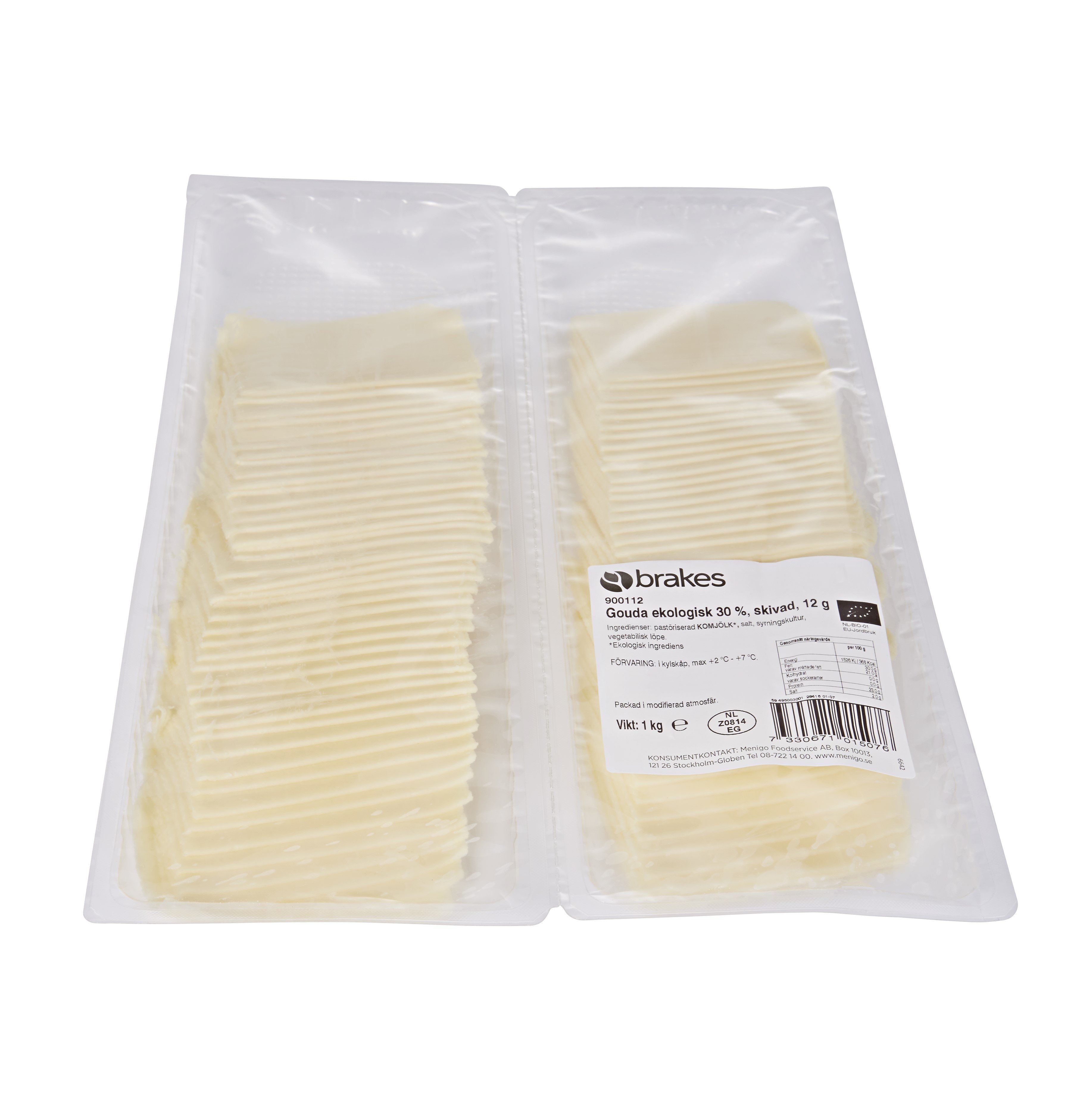 Gouda 28% 12g Skivad EKO