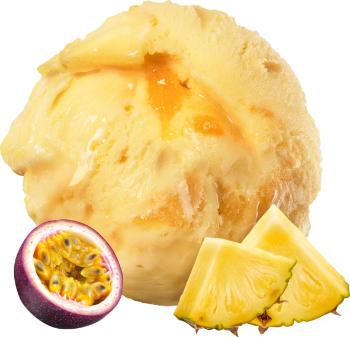 Ananas & Passionsfruktssorbet
