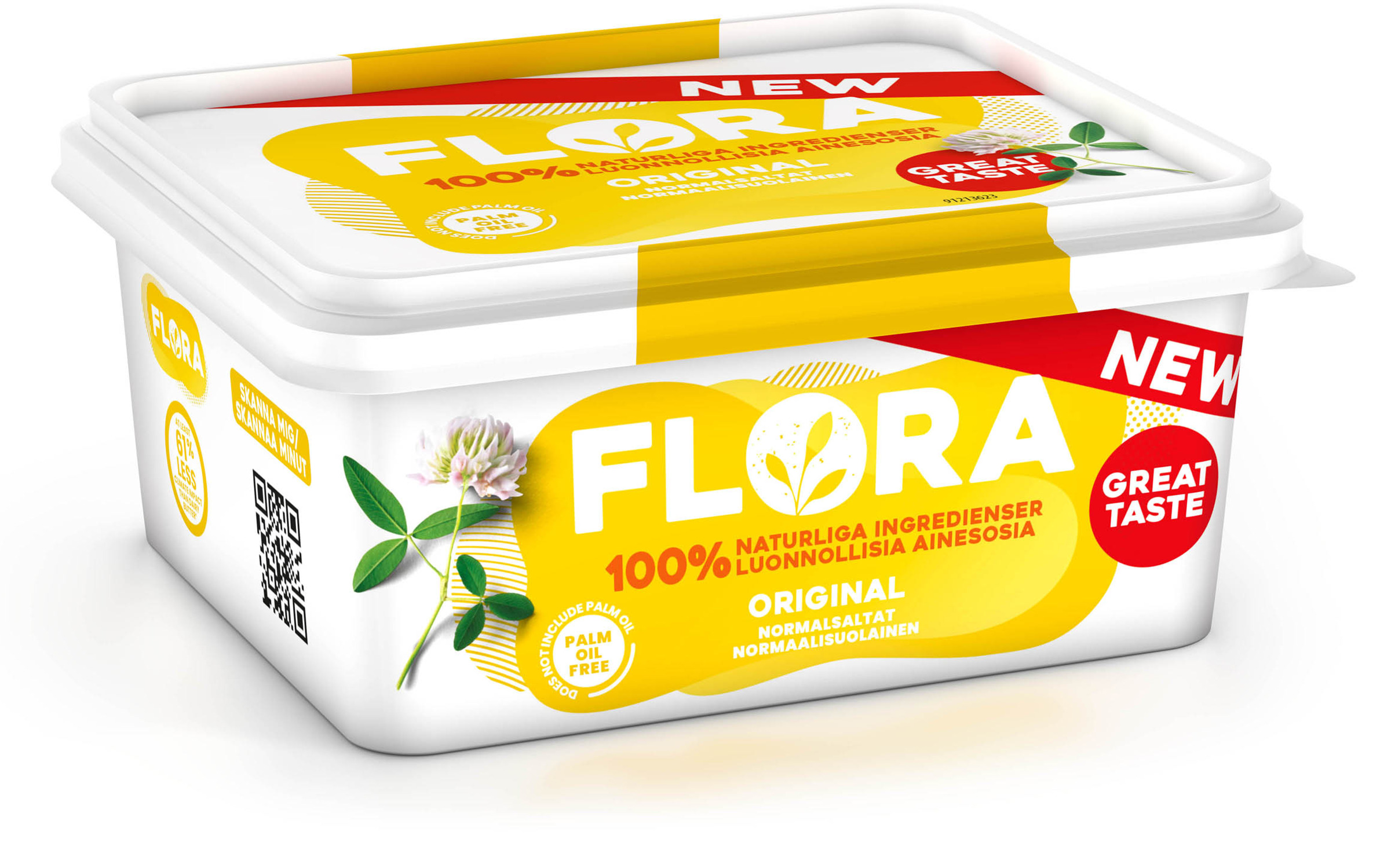 Flora Normalsaltat 75%