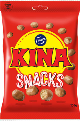 Chokladdragéer Kina Snacks Röda