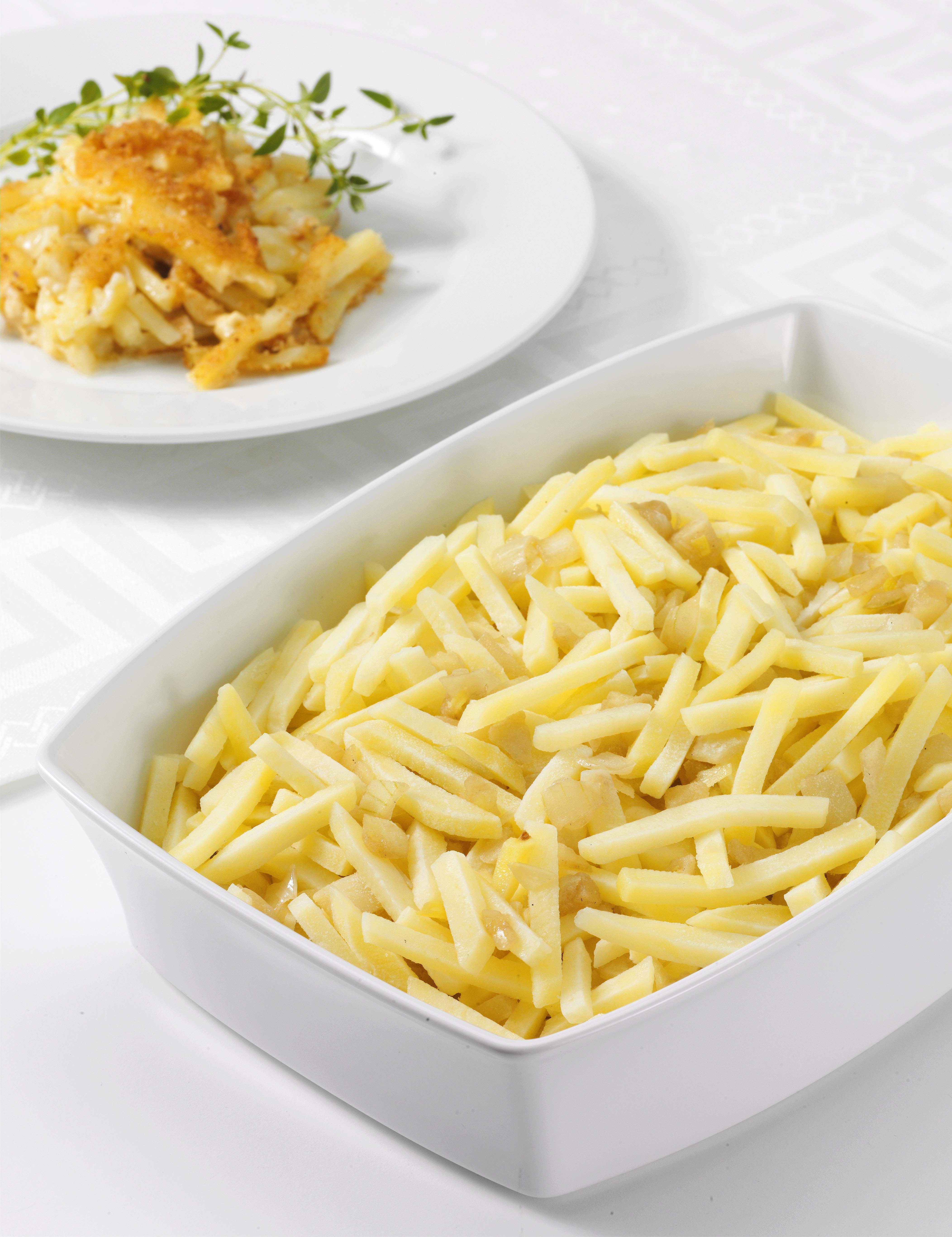 Frestelsepotatis med lök