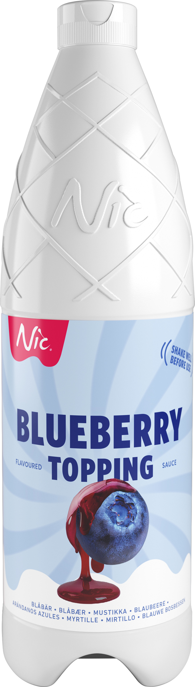 Topping Blåbär