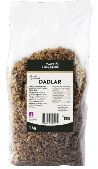 Dadlar Torkade Tärnade
