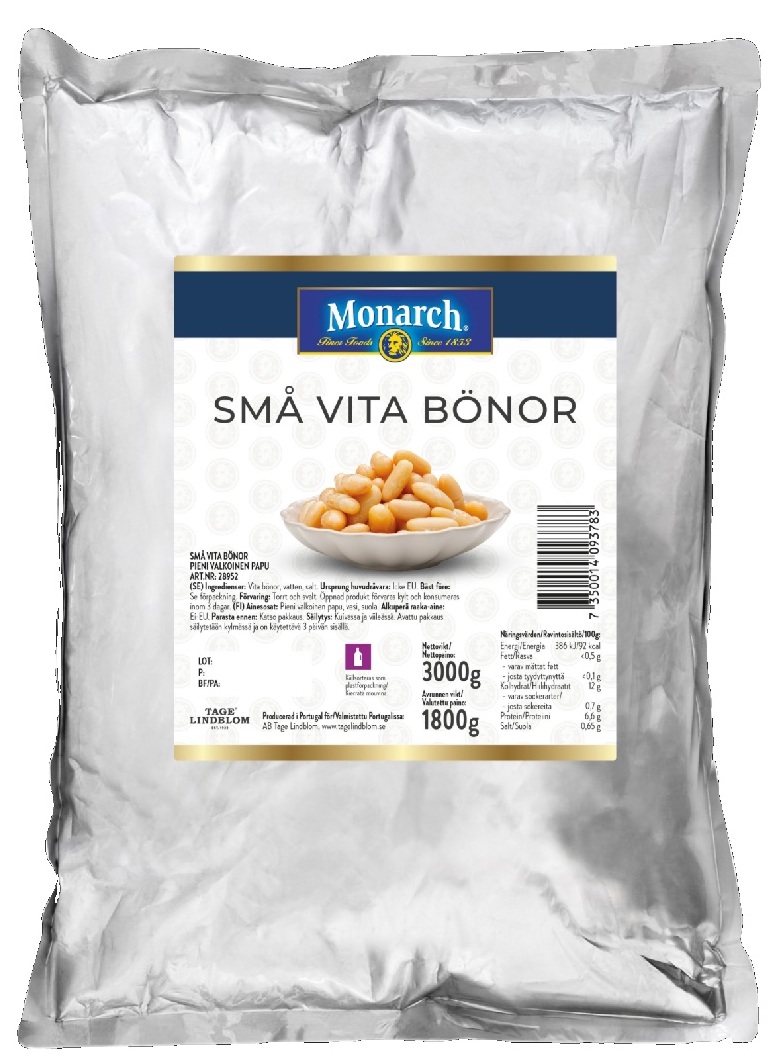 Små Vita Bönor Påse