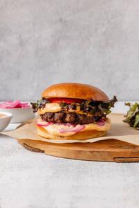 Veganburgare med Ärta