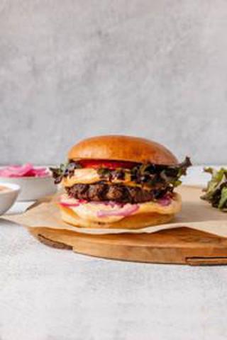 Veganburgare med Ärta