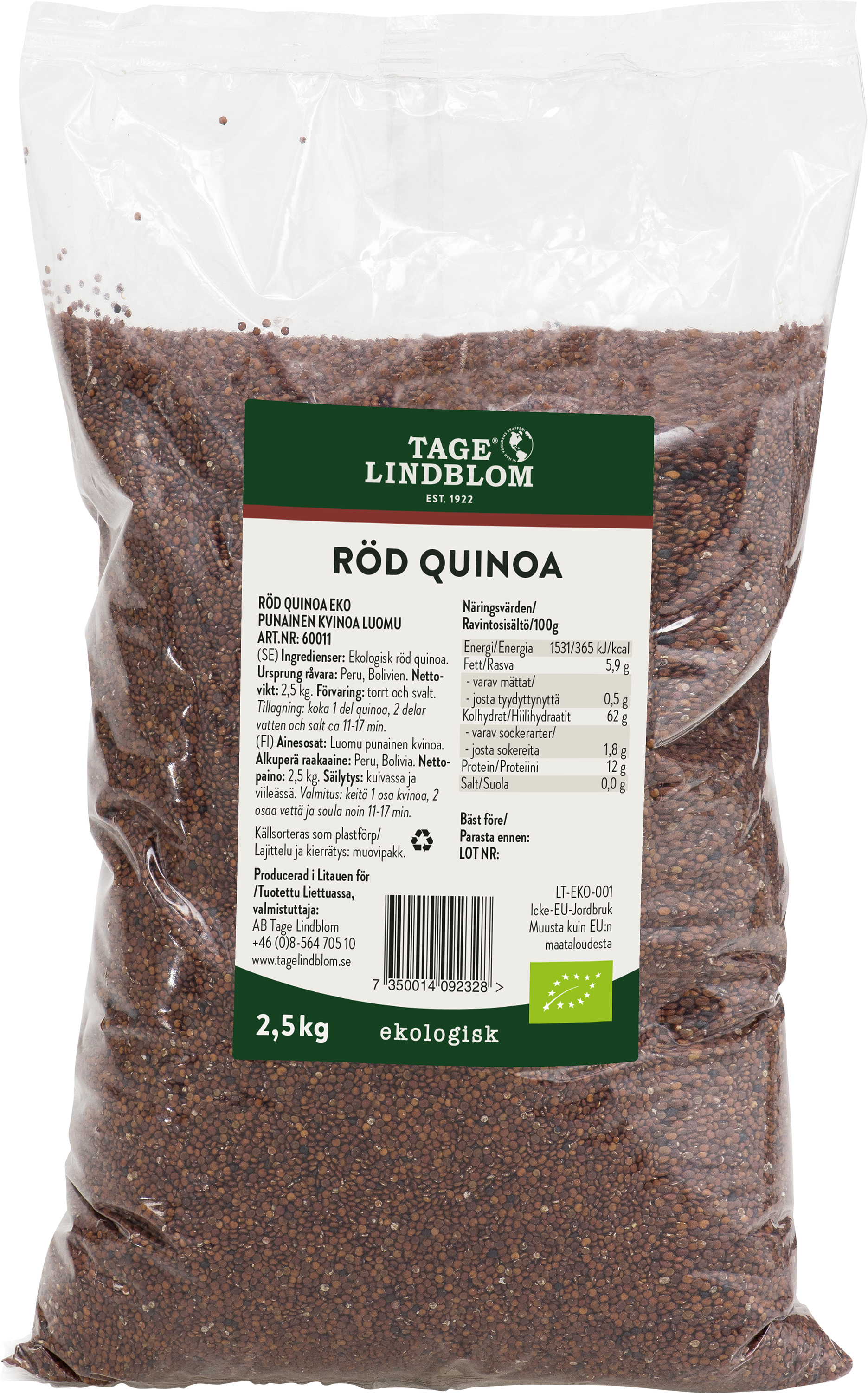 Quinoa Röd EKO