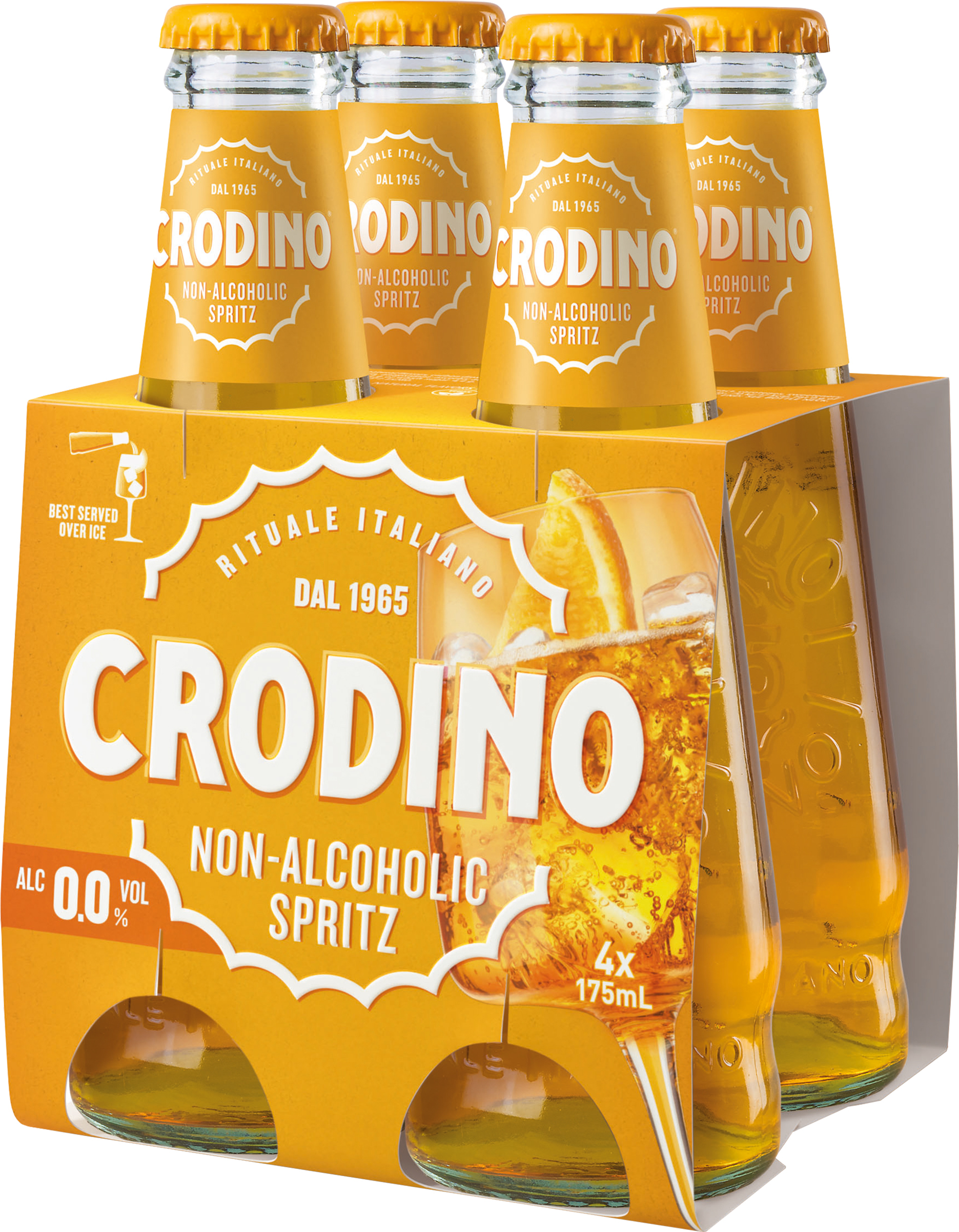 Crodino 4x17,5 cl Småflaskor
