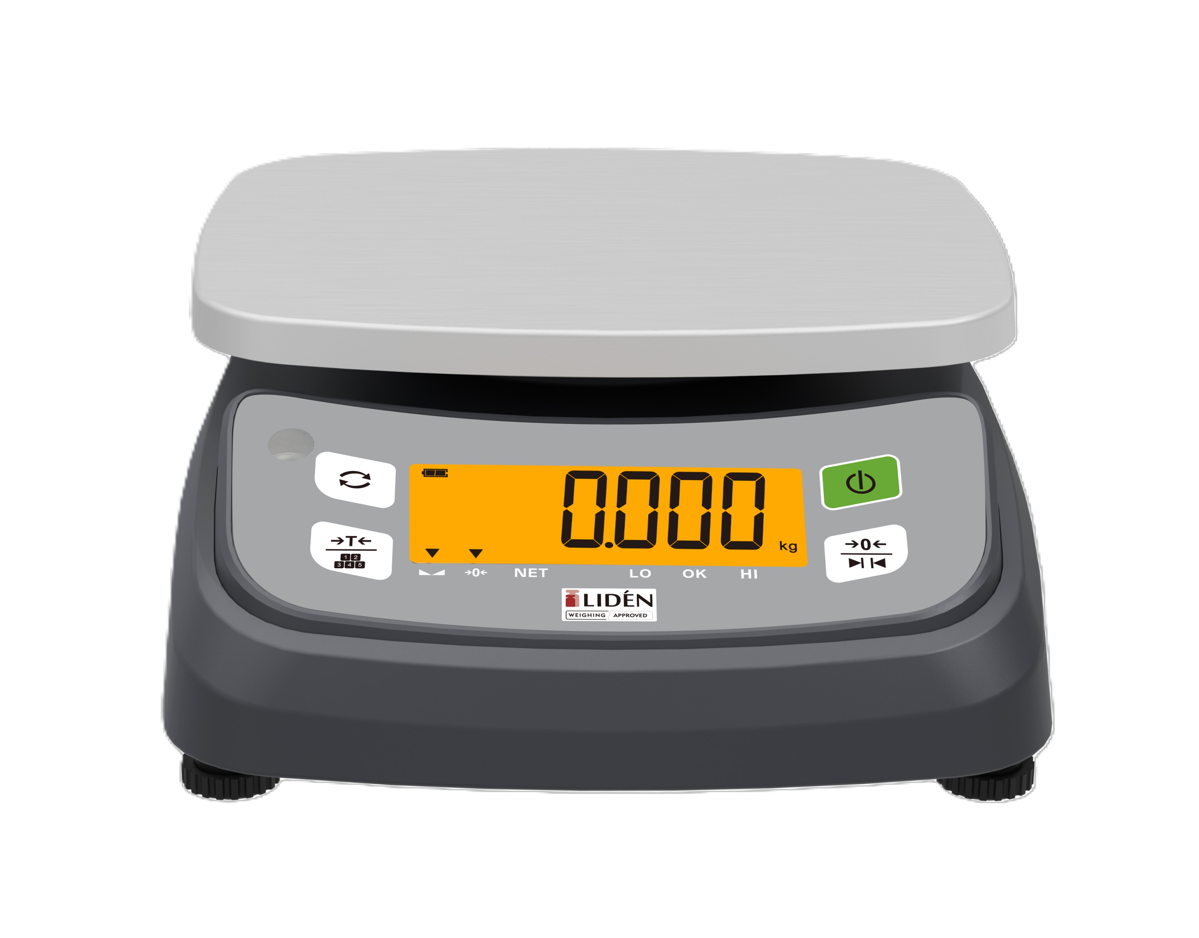 Bänk- och Bordsvåg FC-W Plast Svart 6kg