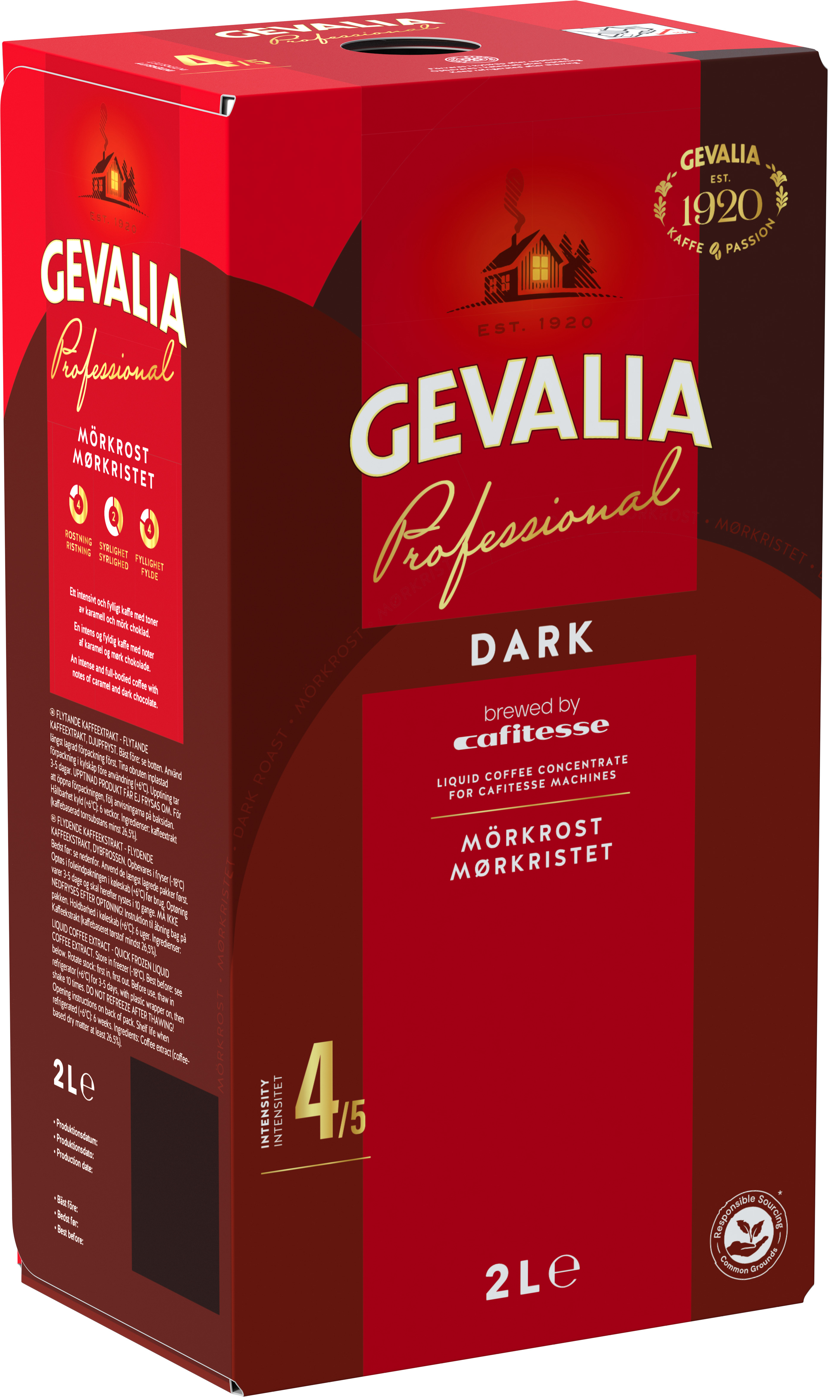 Kaffe Mörkrost för Cafitesse