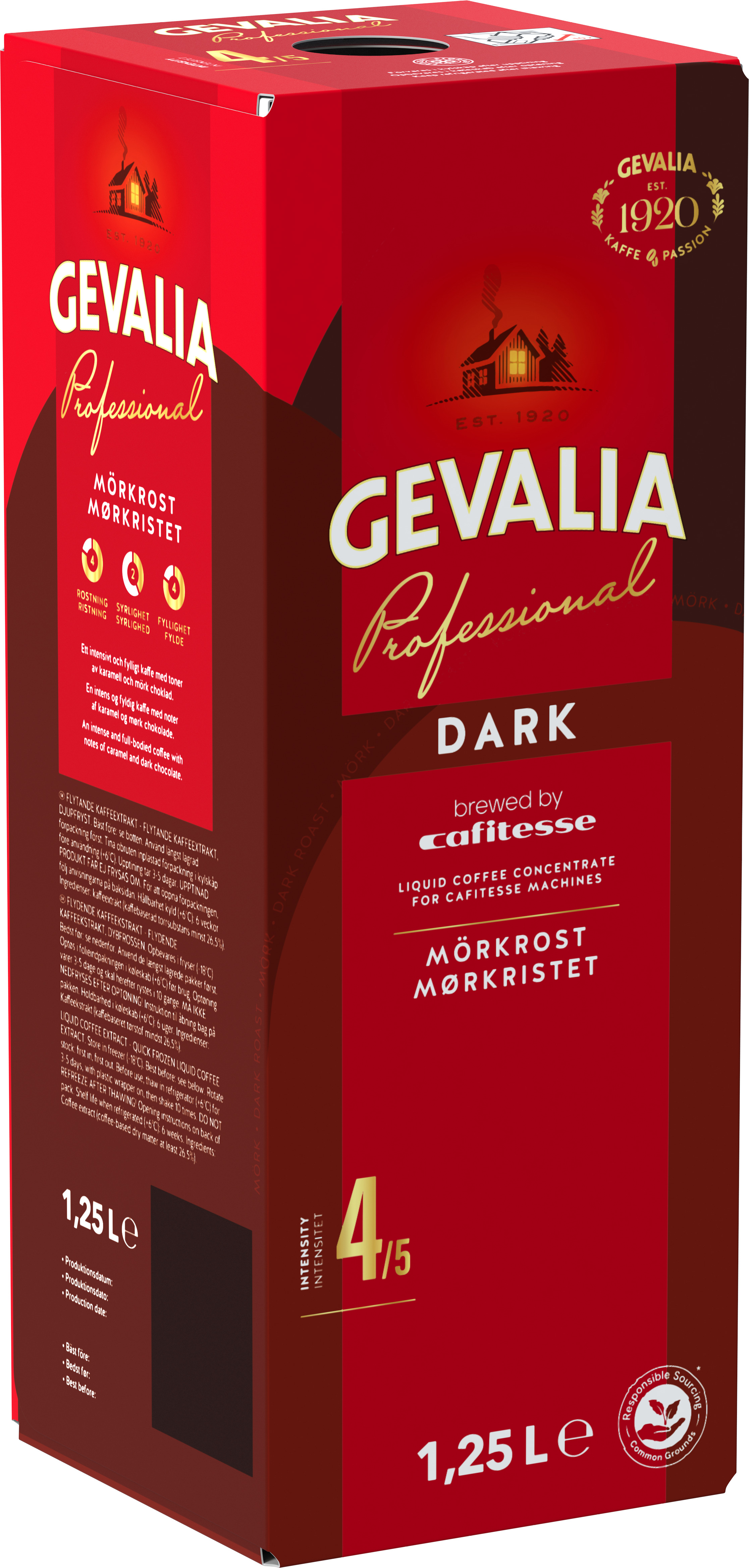 Kaffe Mörkrost för Cafitesse