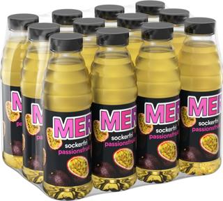 MER Passionsfrukt Sockerfri PET