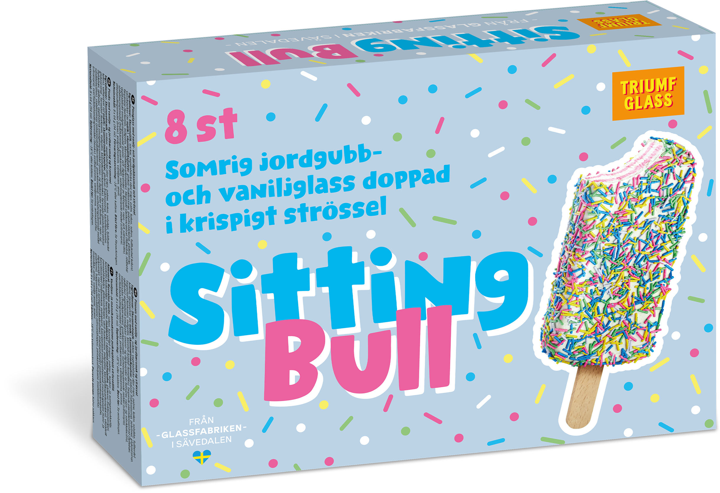 Glasspinne Sitting Bull