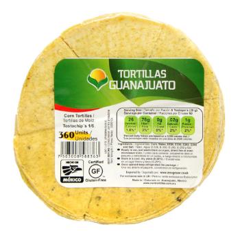 Tortillachips ofriterad