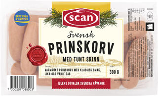 Prinskorv Tunt Skinn Sverige