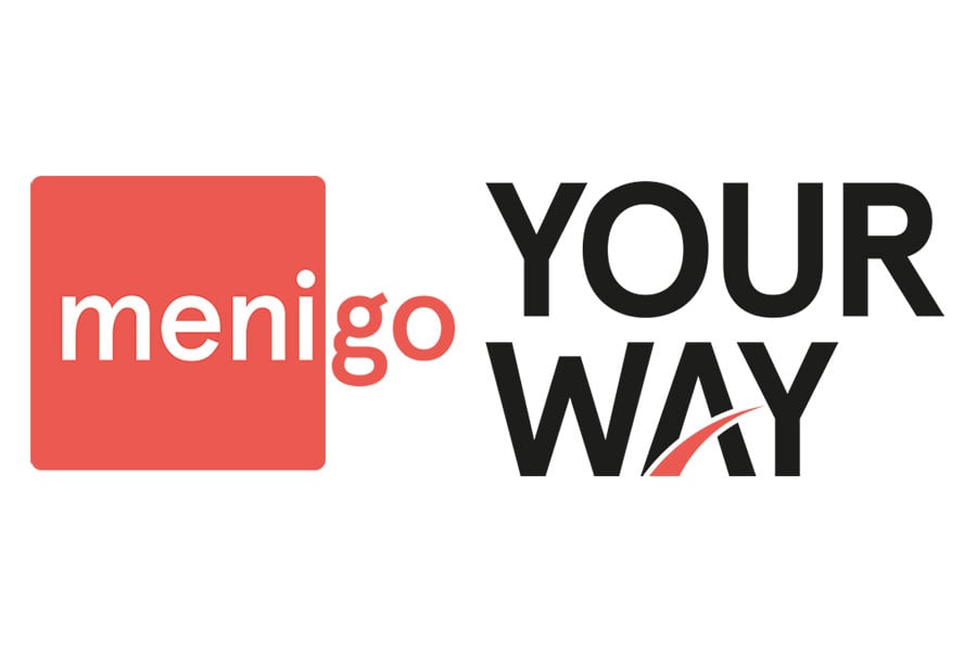 Menigo Your Way logo. 