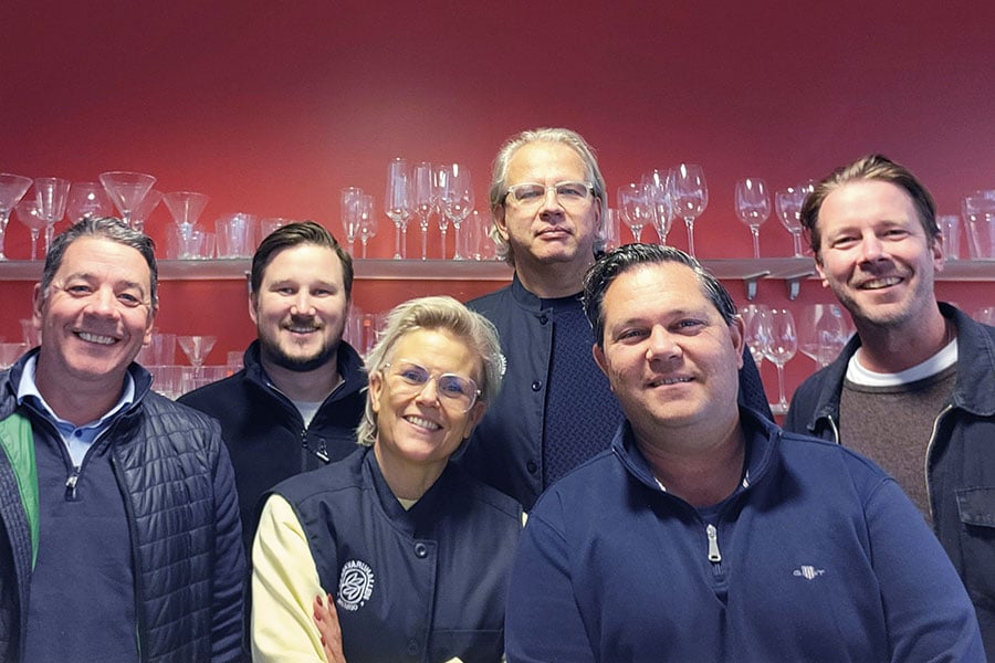 Menigos specialister i Sundsvall. Graham Farrell, Johan Hagesjö, Ingela Normelli, Pierre Westling, Stefan Bergman och Johan Burman.