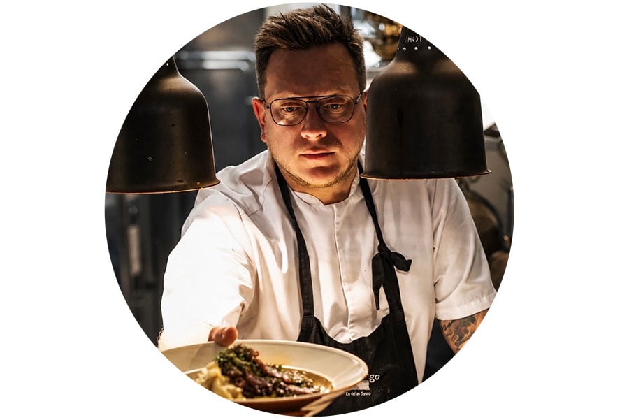 Joakim Sadjak, köksmästare Borgen och Matguilden.