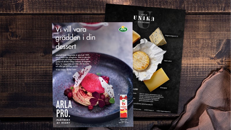 Helsida i kundmagasin