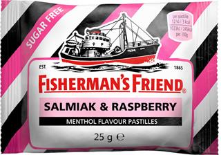 Fishermans Salmiak & Raspberry sockerfri