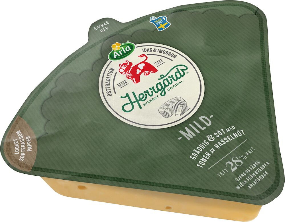 Herrgård Mild 28 % | Köp mild ost hos Menigo.se | Menigo.se