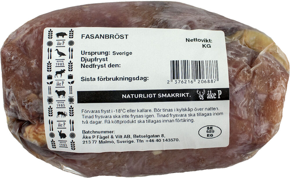 Fasanbröst med Ben Sverige
