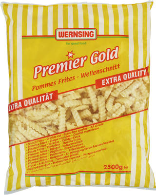 Pommes Frites Räfflade 10 mm