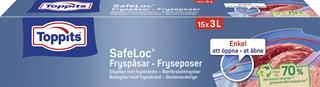 Blixlåspåsar fryspåsar Safeloc 3L