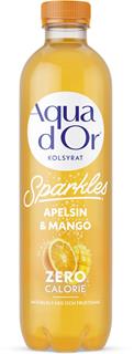 Aquador sparkles apelsin mango PET
