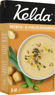 Potatis & Purjolökssoppa