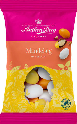 Chokladdragéer Mandelägg