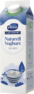 Yoghurt naturell 2,5% Laktosfri