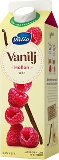 Yoghurt vanilj& hallon 2,1%