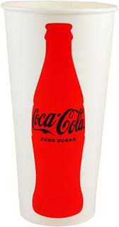 Glas papper+PE Coca-Cola 50cl Ø90mm