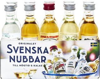 Svenska Nubbar 10x5 cl Småflaskor
