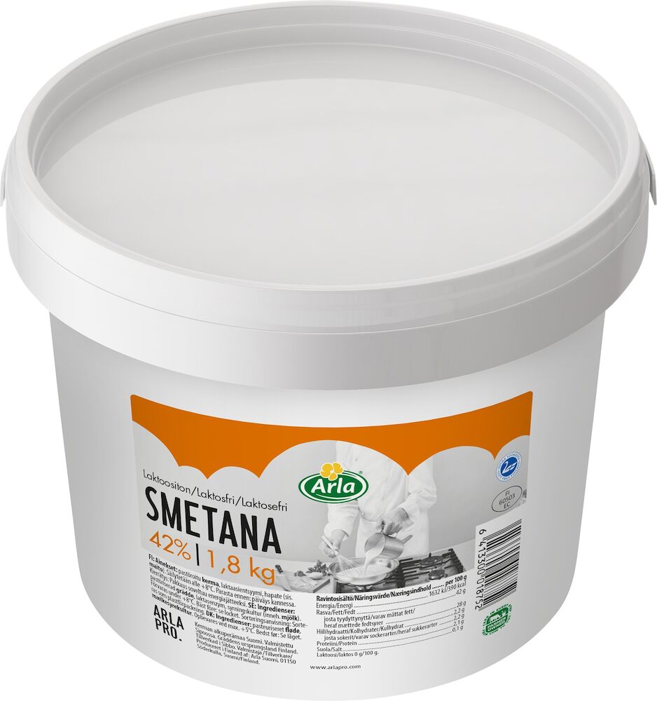Smetana 42% Laktosfri