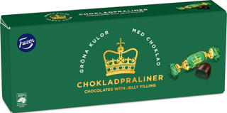 Gröna kulor Chokladpralin