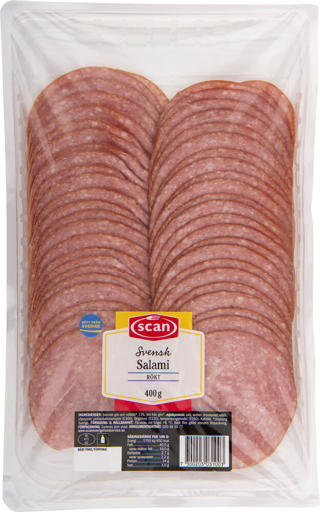 Salami Rökt Skivad