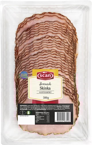 Skinka Alspånsrökt Skivad